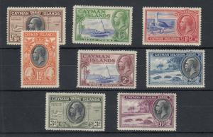 Cayman Islands KGV 1935 Set To 6d SG96/103 MH J5243