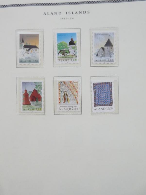 EDW1949SELL : ALAND Beautiful all VF MNH collection virtually complete 1984-2013