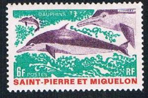 St Pierre & Miquelon 392 MLH Dolphins  (BP668)