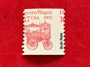  MISPERFED ,  SCOTT 2261, 16.7 popcorn wagon, mnh