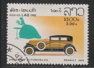 Laos 417 Classic Automobiles 1982