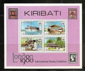 Kiribati 355a MNH 1980 London Phil. Exhib. Sheet