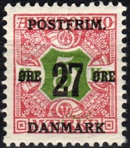 Denmark #143  F-VF Unused CV $6.75 (X5366)