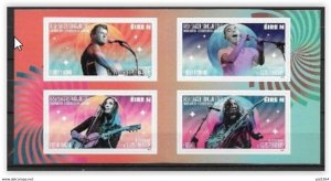 Stamps of Ireland 2022 MNH** - Irish Songwriters and Performers. Booklet.