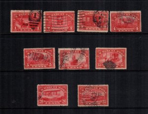 US  9  used parcel post cat $63.00