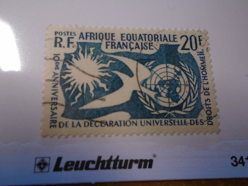 French Equatorial Africa  #  202  used