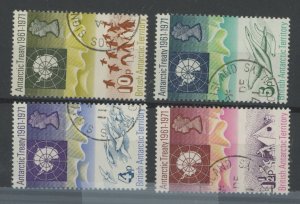 British Antarctic Territory #39-42 Used Single (Complete Set)