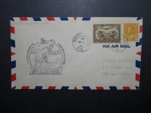 Canada 1935 Bourlamaque to Siscoe First Flight Cover - Z11185