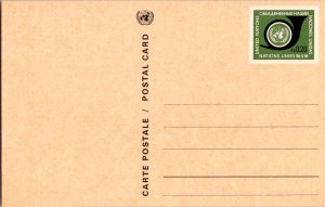 United Nations, Worldwide Government Postal Card, New York