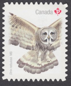 Canada - #3021i  Birds, Owl, Die Cut Stamp From Quarterly Pack - MNH