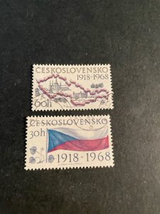 Czechoslovakia sc 1579,1580 u