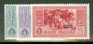 U: Italy Lero 17-26 mint CV $190; scan shows only a few