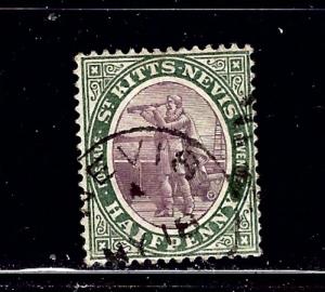 St Kitts-Nevis #11 Used 1905 issue wmk 3