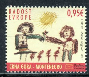 232 MONTENEGRO 2015 - Joy of Europa - MNH Set