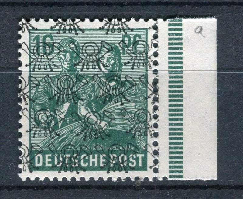GERMANY; 1948 Allied Occ. Zone Posthorn Optd. issue Mint 16pf. value