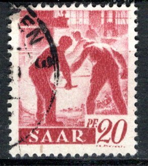 Saar - Scott # 162, used