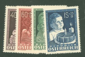 Austria #B260-63 Mint (NH) Single (Complete Set)
