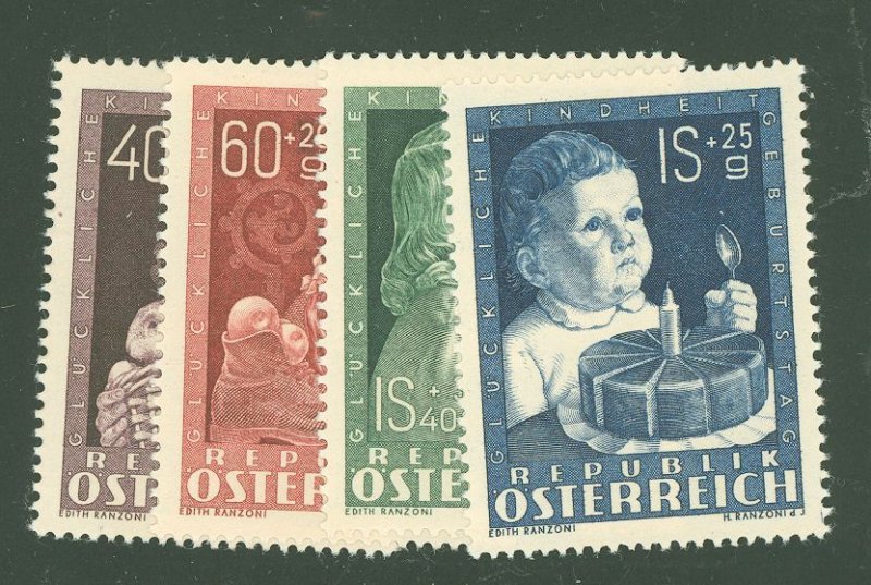 Austria #B260-63 Mint (NH) Single (Complete Set)