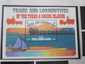 Turks & Caicos Islands 1983 Sc 554 Train MNH