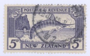 New Zealand, Scott #210, Used