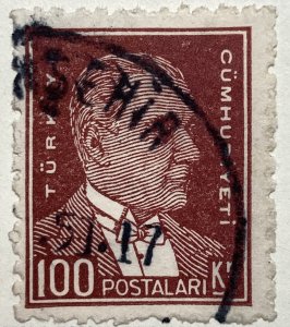 AlexStamps TURKEY #755 VF Used