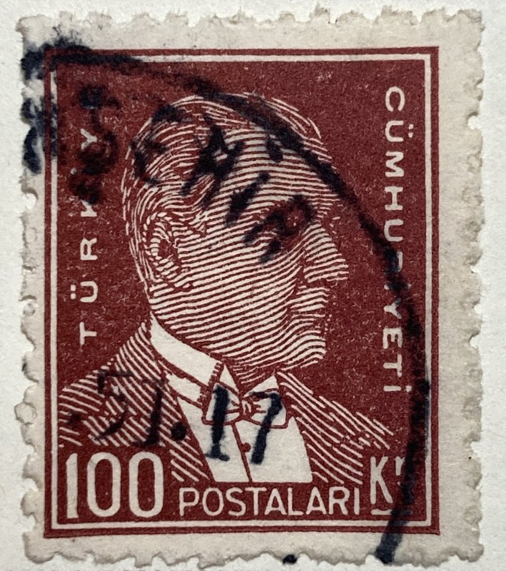AlexStamps TURKEY #755 VF Used