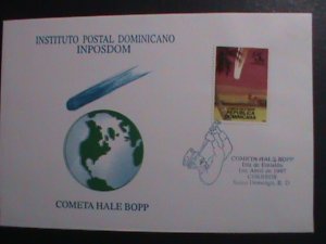 DOMINICA REPUBLIC-FDC-1997 SC #1247 COMET HALE-BOPP-MINT WE SHIP TO WORLDWIDE