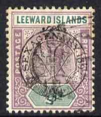 Leeward Islands 1897 QV Diamond Jubilee 1/2d fine used, SG9