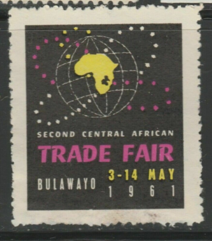 Bulawayo Central Africa Fair Cinderella Poster Stamp Reklamemarken A7P4F777