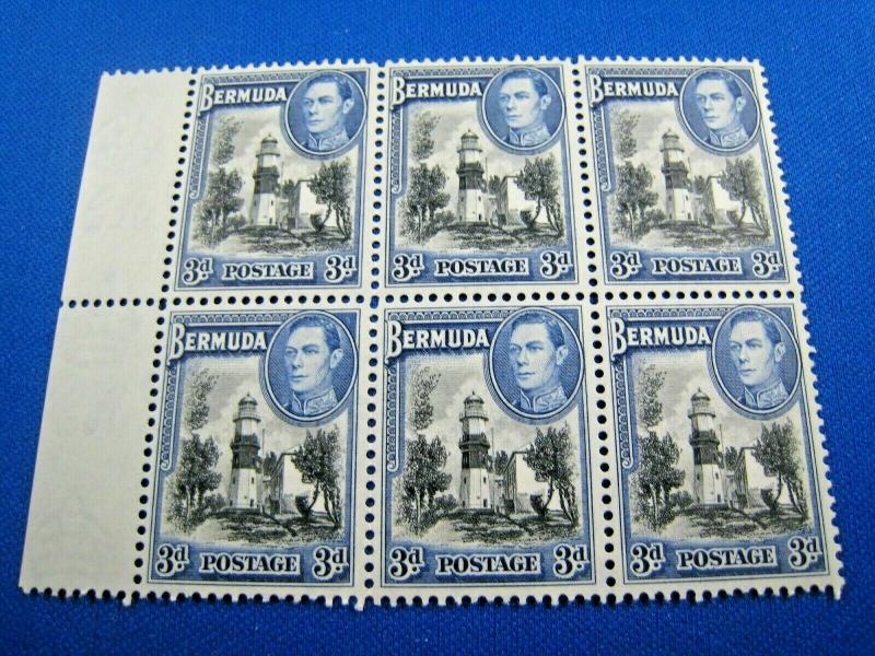 BERMUDA -  SCOTT #121A  -  BLOCK OF 6  -   MNH              (wwb6)