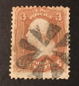 United States, US Sc. #65, used CV $3