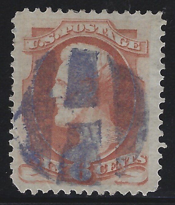 Scott # 159 6c Lincoln  Used