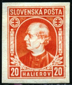 SLOVAKIA - #28A - UNUSED MINT HINGED - 1939 - SLOVA012NS18