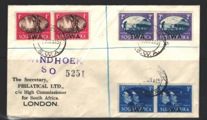 South West Africa Sc#153-155 First Day Cover