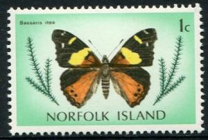 NORFOLK ISLAND 1976 - 1c MNH