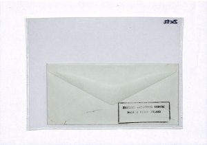 BRITISH ANTARCTIC TERRITORY Cover Signy Island SURVEY BASE Cachet 1972 Ship ZK82