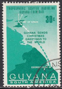 Guyana 66 CTO 1968 Tropospheric Radio Scatter Relay