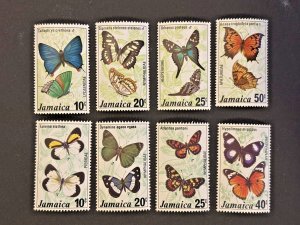 Jamaica: 1975,  Butterflies, Series 2 &3,  MNH sets