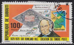 Dijabouti 494 Sir Rowland Hill 1979