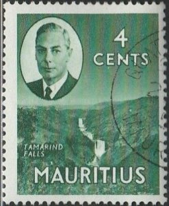 Mauritius, #238 Used From 1950