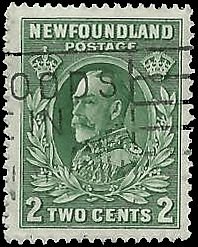 NEWFOUNDLAND   #186 USED (23)