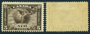 Canada C2, lightly hinged. Michel 157. Air Post 1930. Allegory-Air Mail, Globe.