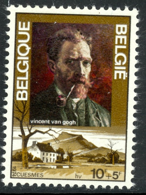 BELGIUM 1974 Vincent Van Gogh Art Semi Postal Sc B918 MNH