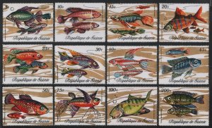 1971 Guinea 571-582 Sea fauna 16,00 €