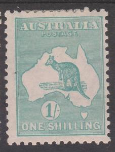 AUSTRALIA 1929 KANGAROO 1/- SMALL MULTI WMK 