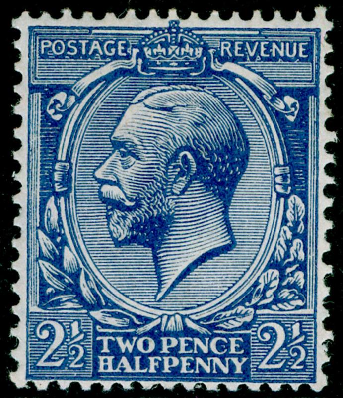 SG422 SPEC N37(1), 2½d blue, LH MINT.