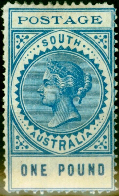 South Australia 1902 £1 Blue SG279 Fine Mtd Mint