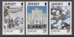 Jersey 631-633 Europa MNH VF