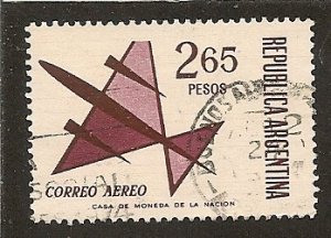 Argentina   Scott    C141 Plane    Used