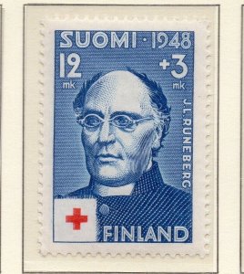 Finland 1947-48 Early Issue Fine Mint Hinged 12Mk. NW-222022